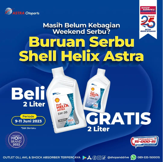Promo serbu beli 2 gratis 2